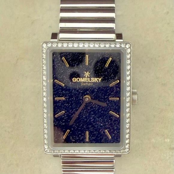 Gomelsky Shirley Fromer Steel Black Dial Diamond Quartz Womens Watch G0120072643 main image 9
